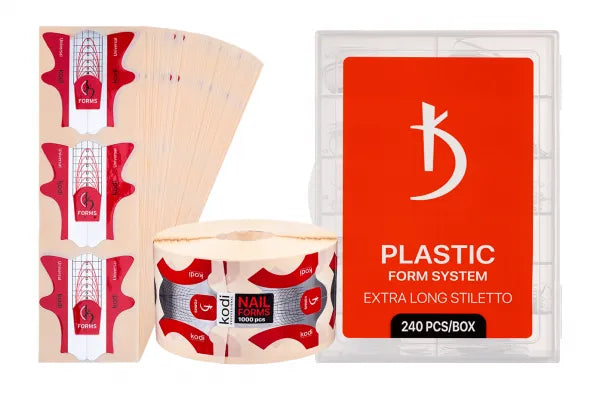 Forms, tips for gel and acrylic