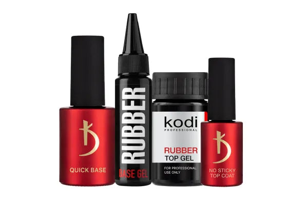 Bases and tops for gel polish