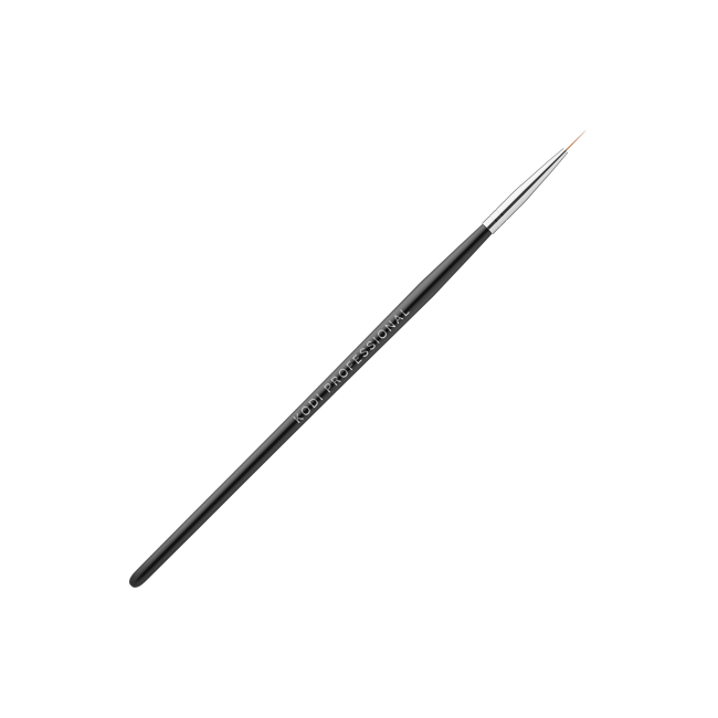 Brush for Painting in a Tube № 0 (Handle: Wooden Black, Bristle: Nylon)