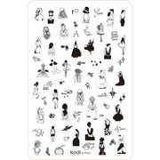 Stamping Plate "Plus size" № 02 (9.5x14.5cm)