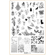 Stamping Plate "Plus size" № 04 (9.5x14.5cm)