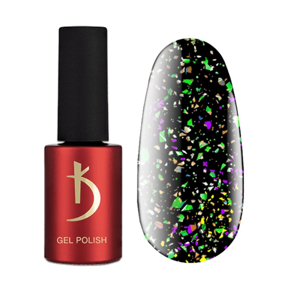 Gel Polish Rainbow Flakes 02 (RF), 7 ml