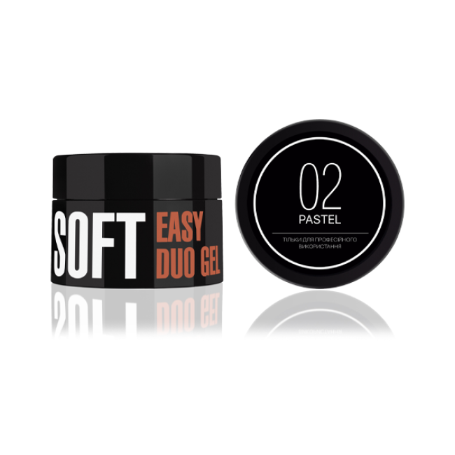 Professional Acrylic-Gel System Easy Duo Gel Soft Pastel (color: 05), 35 g