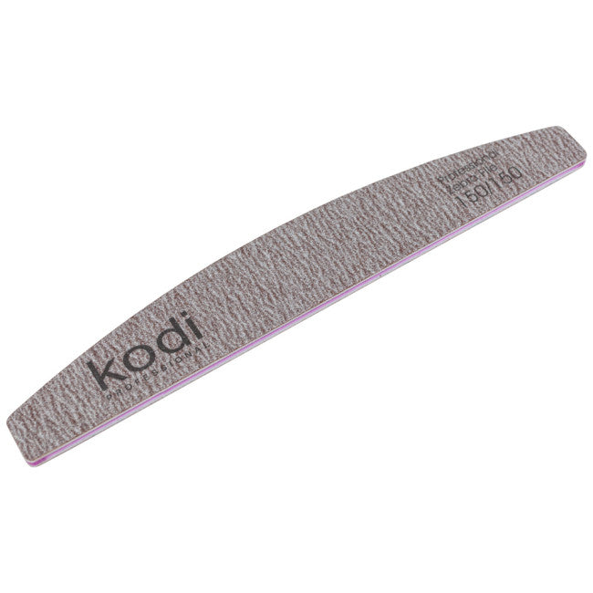 № 69 Nail File "Crescent" 150/150 (Color: Brown, Size: 178/28/4)