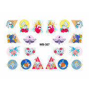 Slider Design with White Backing WB-307