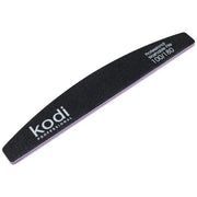№ 39 Nail File "Crescent" 100/180 (Color: Black, Size: 178/28/4)