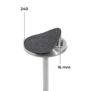 Disc 16 mm (black, 240 grit, without soft layer, 50 pcs.)
