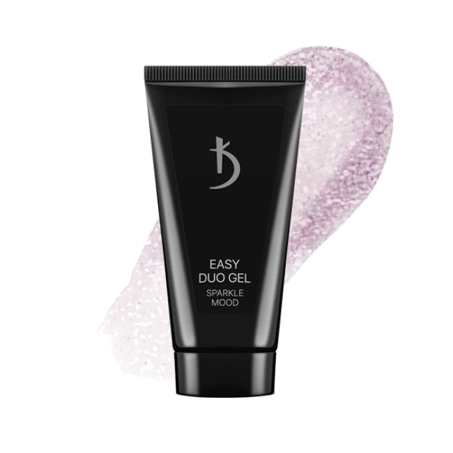 Professional acrylic-gel system Easy Duo Gel “Sparkle mood” № 10, 30 g