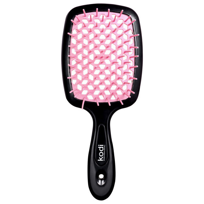Soft Touch Hairbrush Black/Light Pink