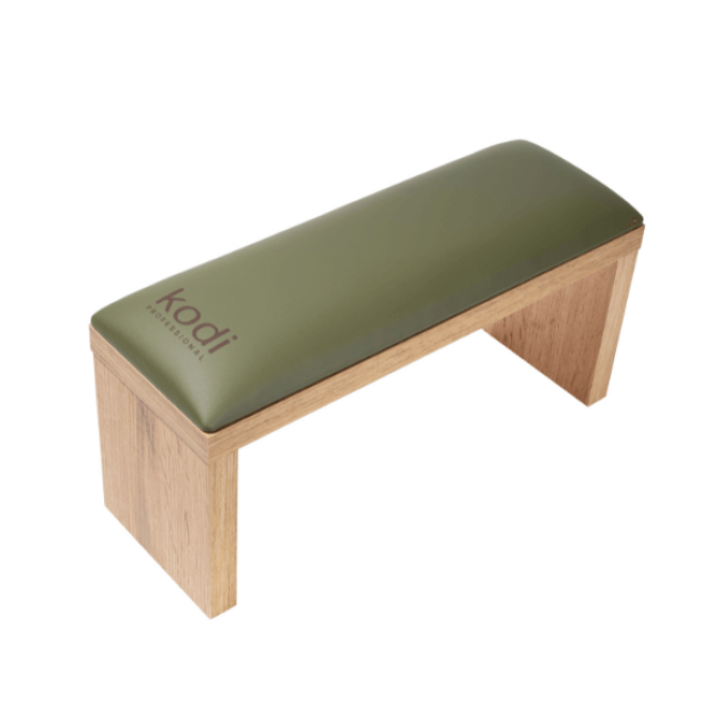 Armrest with brown legs, Сolor: "Khaki"