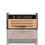 Eyelash Extensions DIY LASHES 08A C 0,07 (8 mm, 10 mm, 12 mm)