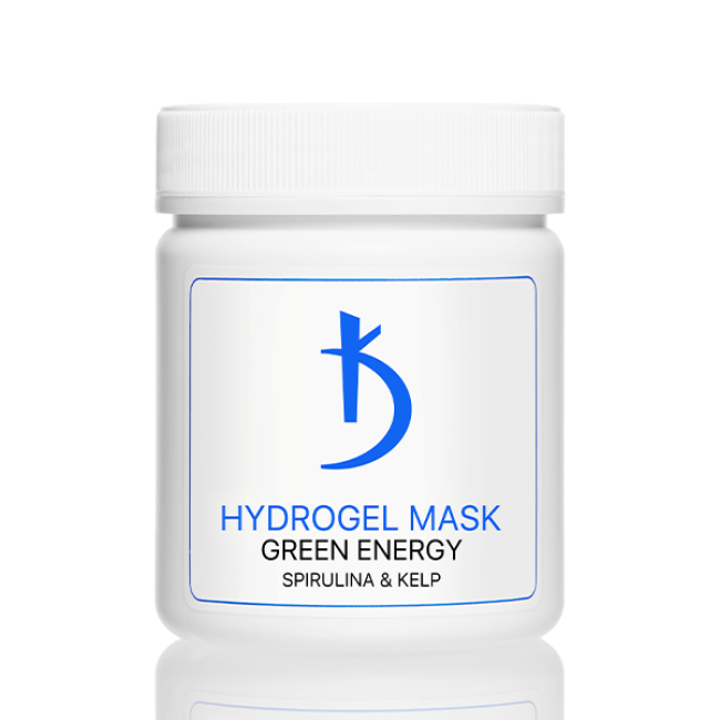"Green Energy" Spirulina & Kelp Hydrogel Mask with Seaweed, 100 g.