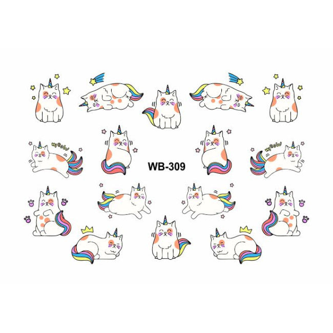 Slider Design with White Backing WB-309