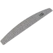 №180 Replaceable File «Crescent» 100 Grit (Color: Brown, Size 178/28 mm), 25pcs/pack