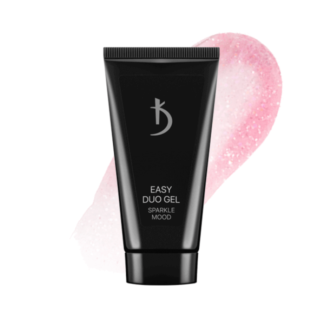 Professional acrylic-gel system Easy Duo Gel “Sparkle mood” № 10, 30 g