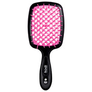 Soft Touch Hairbrush Black/Pink