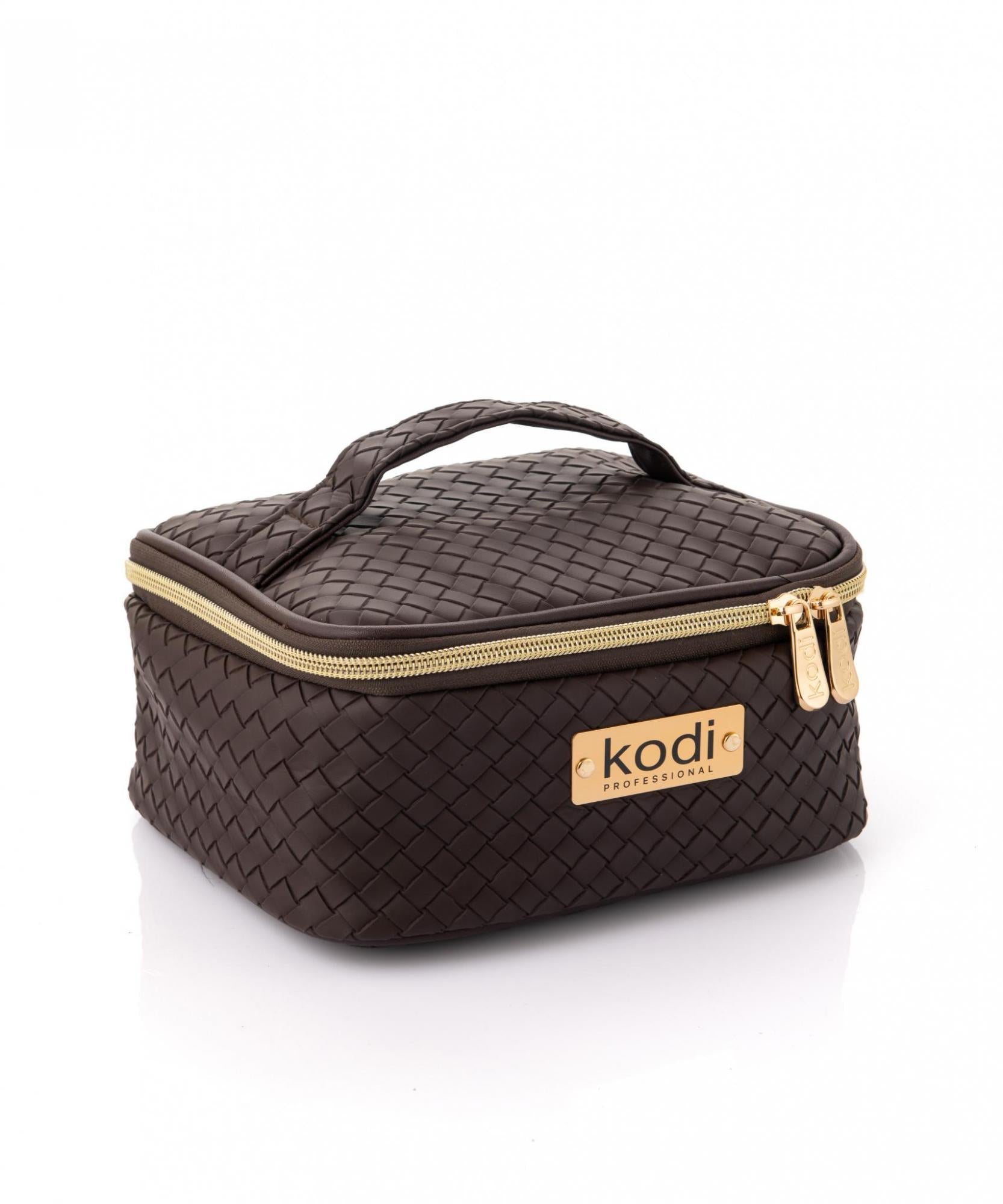 3 in 1 Cosmetic Bag,3 in 1 Color: Brown