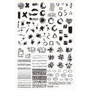 Stamping Plate "Plus size" № 11 (9.5x14.5cm)
