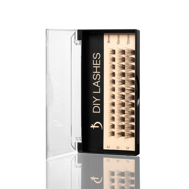 Eyelash Extensions DIY LASHES 06A C 0,07 (8 mm, 10 mm, 12 mm)