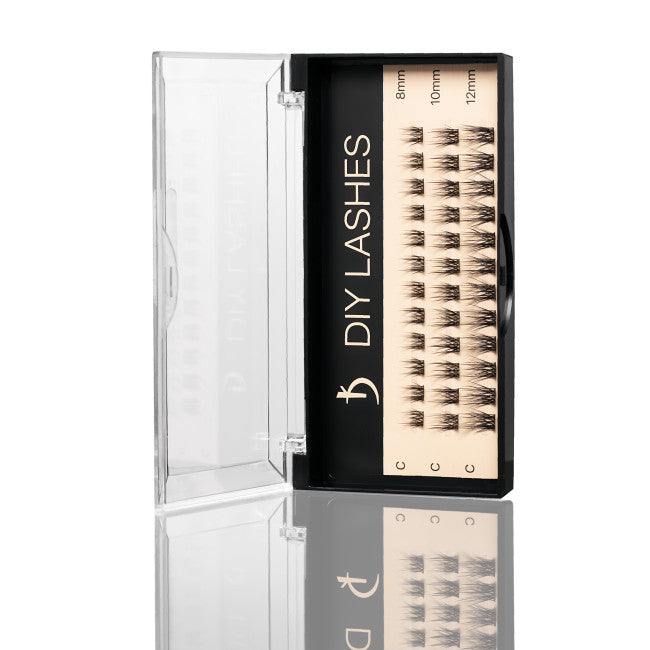 Eyelash Extensions DIY LASHES 01A C 0,07 (8 mm, 10 mm, 12 mm)