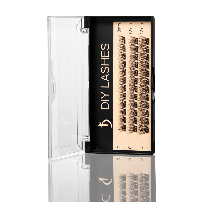 Eyelash Extensions DIY LASHES 03A C 0,07 (8 mm, 10 mm, 12 mm)