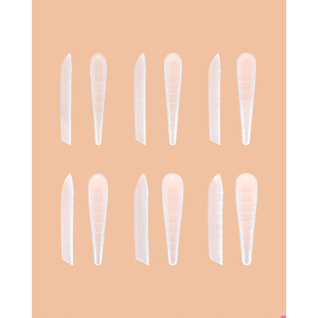 Upper Forms for Nail Modeling, Gothic Almond (120 pcs. per package)