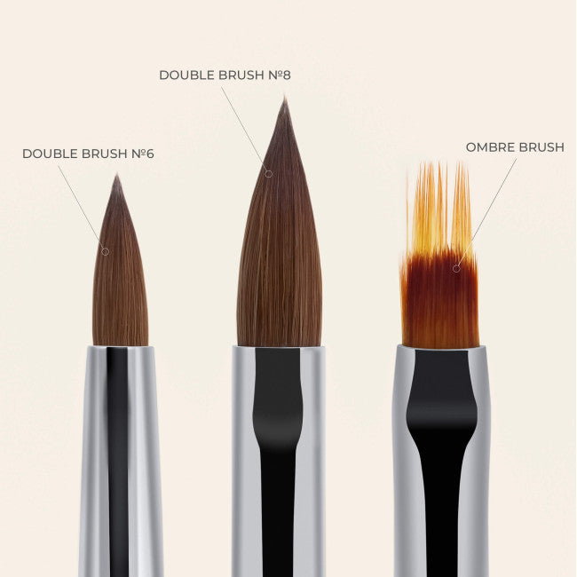 Double brush, №8- №6