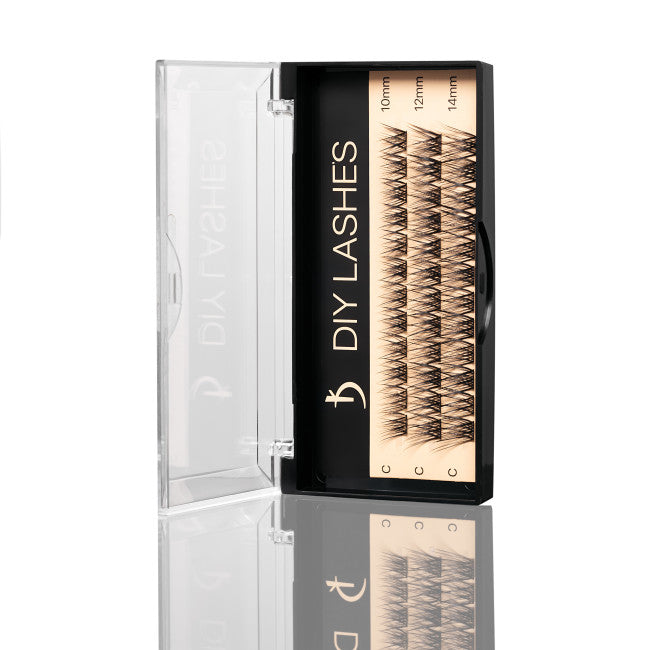 Eyelash Extensions DIY LASHES 04B C 0,07 (10 mm, 12 mm, 14 mm)
