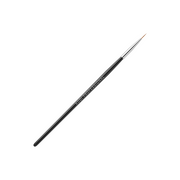 Brush for Painting in a Tube № 2 (Handle: Black Wooden, Bristle: Column)
