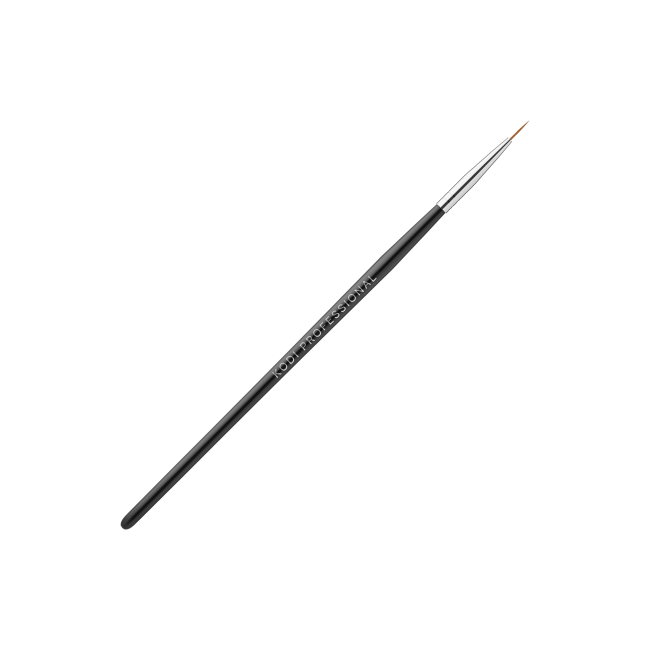 Brush for Painting in a Tube № 2 (Handle: Black Wooden, Bristle: Column)