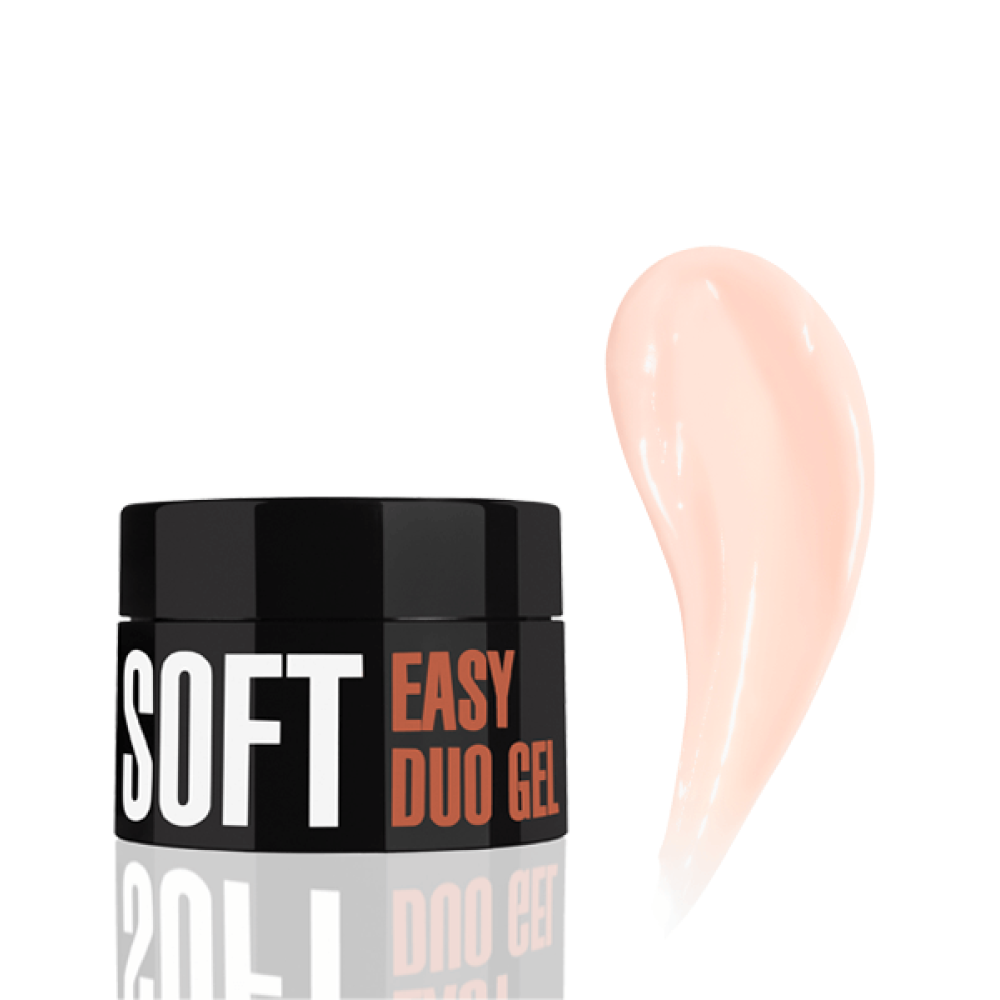 Professional Acrylic Gel System Easy Duo Gel Soft (Color: Silk Cloud), 30 g