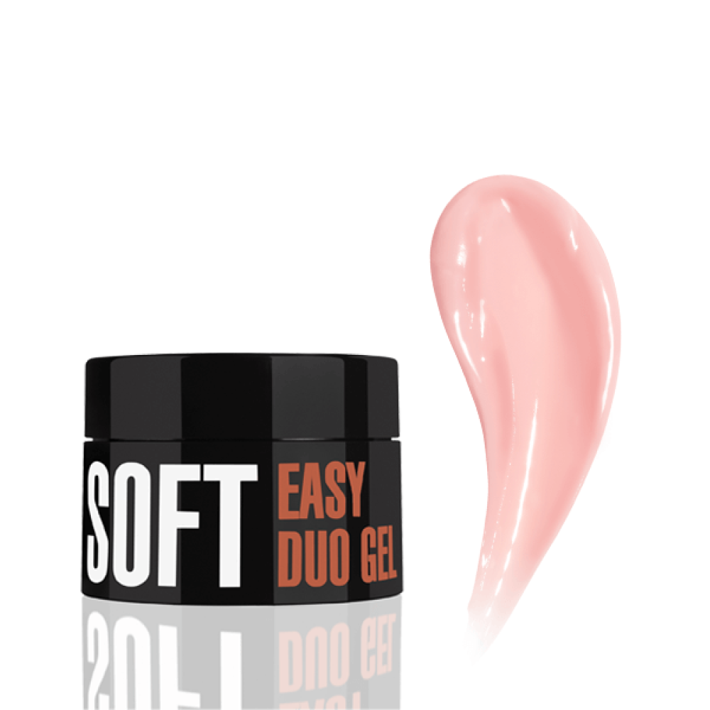 Professional Acrylic Gel System Easy Duo Gel Soft (Color: Silk Cloud), 30 g