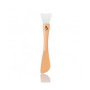 Double-sided plastic brush for applying masks with a silicone tip (color: naturel)