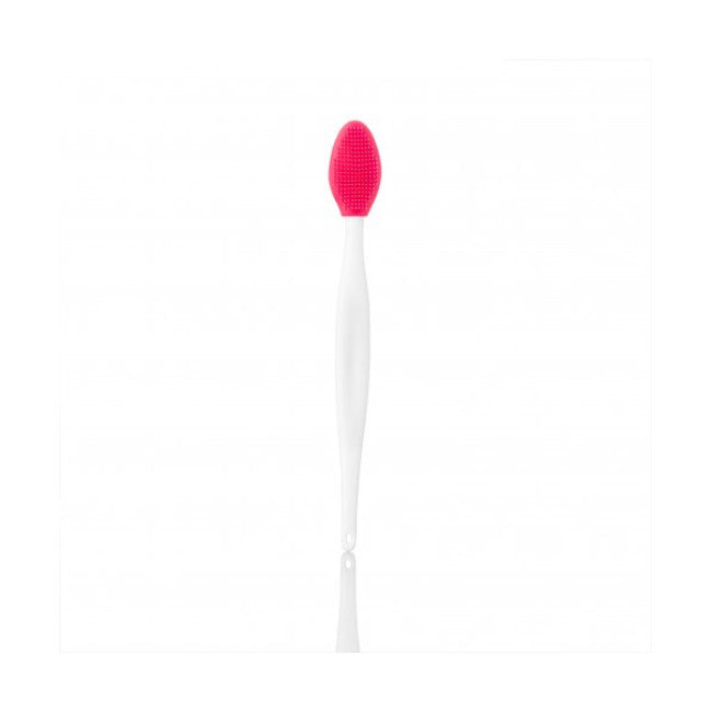 Silicone face scrub brush (color: soft pink)