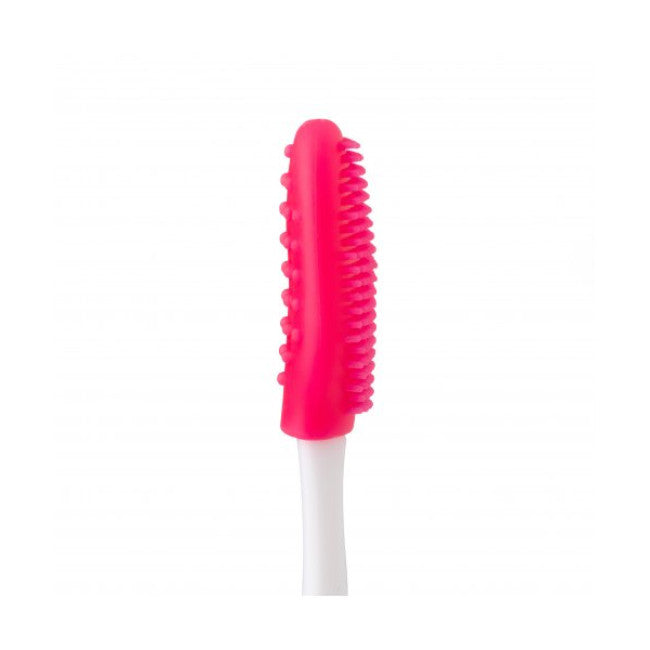 Silicone face scrub brush (color: soft pink)