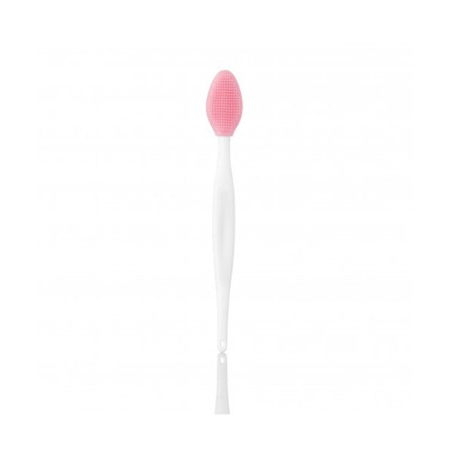 Silicone face scrub brush (color: soft pink)