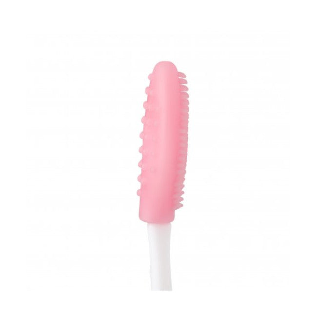 Silicone face scrub brush (color: soft pink)