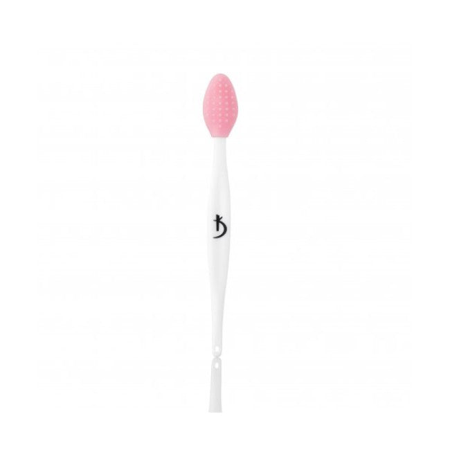 Silicone face scrub brush (color: soft pink)