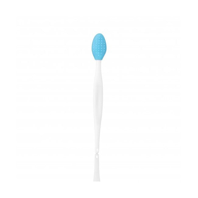 Silicone face scrub brush (color: blue)