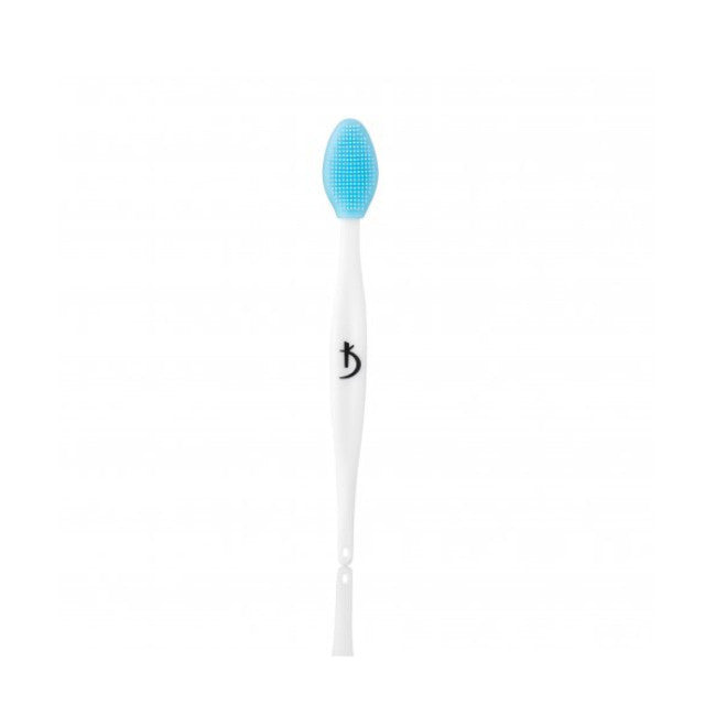 Silicone face scrub brush (color: blue)
