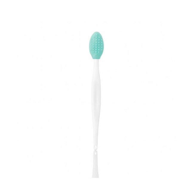 Silicone face scrub brush (color: green)