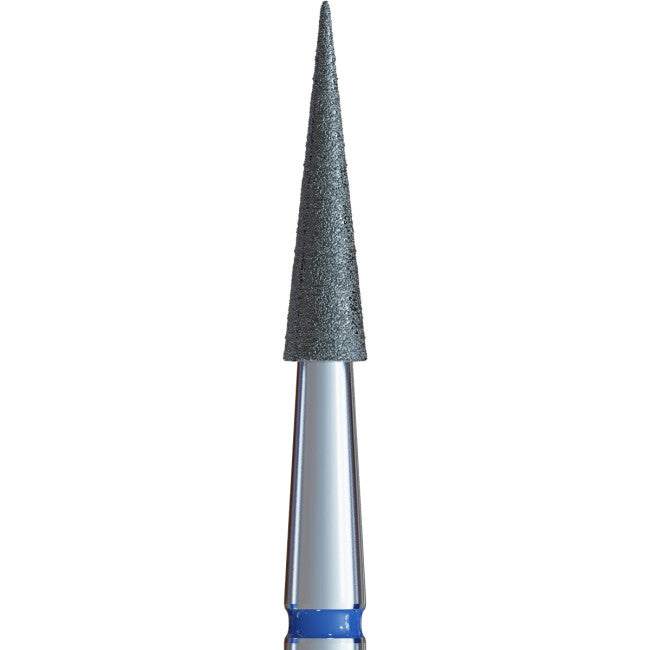 №25 V104.166.524.021 (Drill Bit Diamond Cone-Shaped 166, Length 10,0 mm, D=2,1 mm, Medium Abrasive)