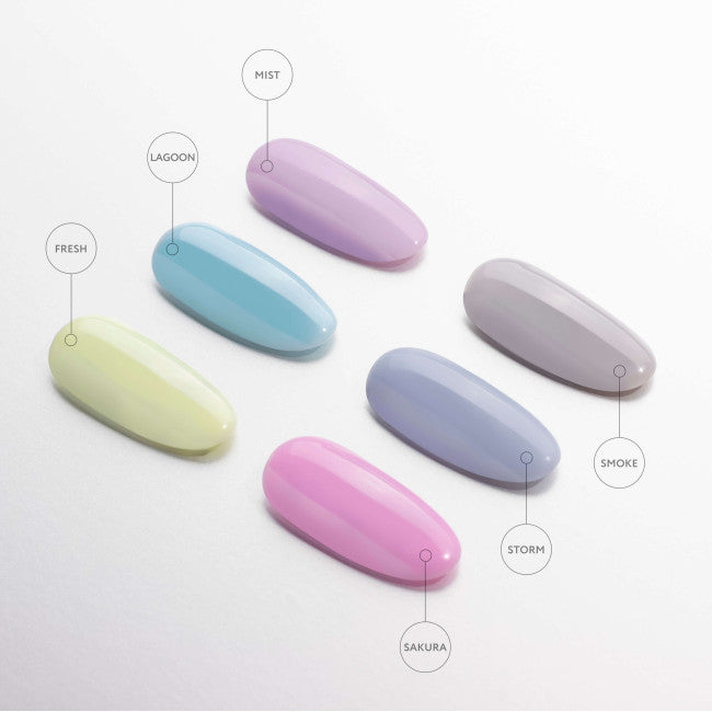 Color Rubber base gel, Harmony, Storm, 8 ml
