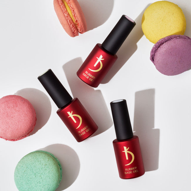 Color Rubber Base Gel,  Macarons , Purple Haze, 8 ml
