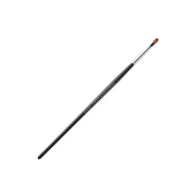 Brush for Gel Nail Modeling № 3/E in Tube, Handle: Black Wooden, Bristle: Nylon