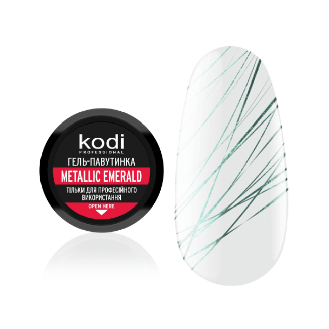 Spider gel for nails Kodi Professional Metallic Amethyst, 4 ml