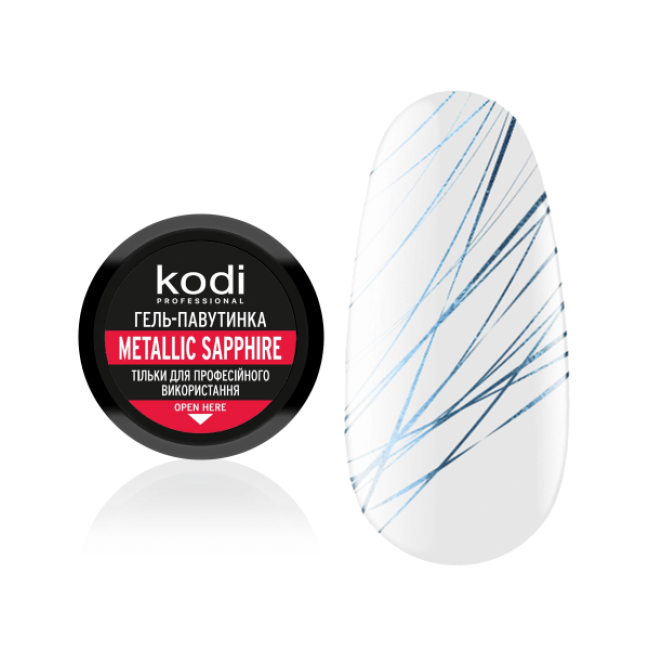 Spider gel for nails Kodi Professional Metallic Amethyst, 4 ml