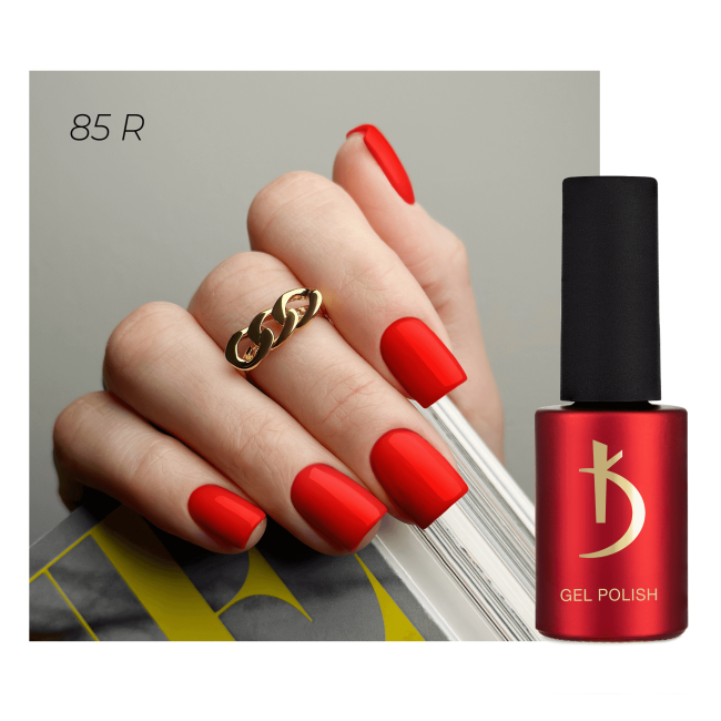 Gel Polish Red 85 (R), 7 ml