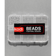 Beads for Nail Design (color: light gray)