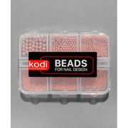 Beads for Nail Design (color: rose gold)